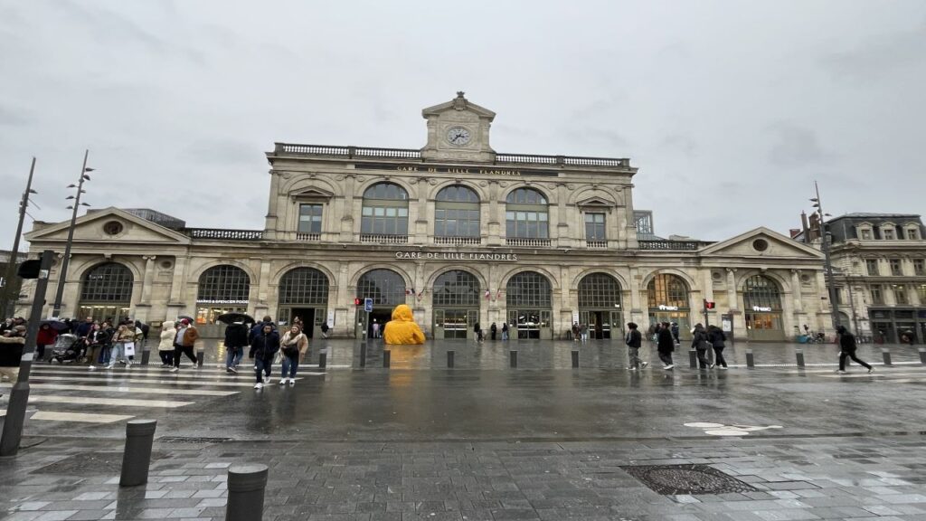 trein naar lille