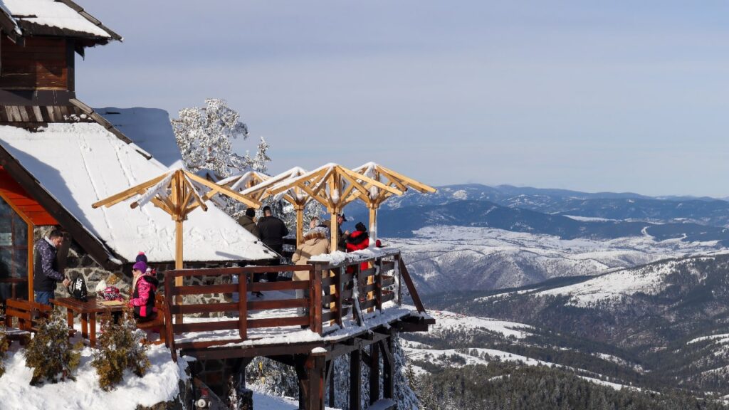 skihut skigebied Tornik Servië