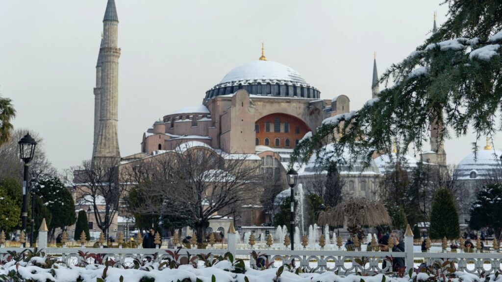 istanbul sneeuw